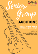 Auditions for Senior Orchestra, Festival Band and Young Sinfonia! 