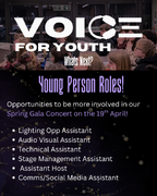Young creatives, we need you take a leading role at our Spring Gala Concert!