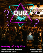 Sheffield Music Hub Quiz Night - Tickets On Sale!