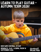 Learn to Play Guitar is back for Autumn 2026!