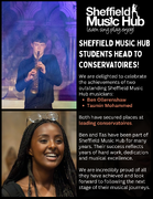 Two Sheffield Music Hub Musicians Secure Places at Leading Conservatoires